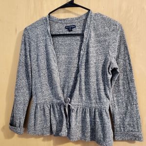 American eagle tie front cardigan